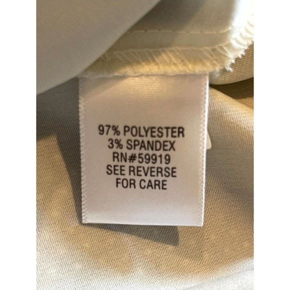 ATP 9 Women Polka Dots Blouse Top Big Cowl Neck Built-in Bra Brown Size Medium - Picture 6 of 7